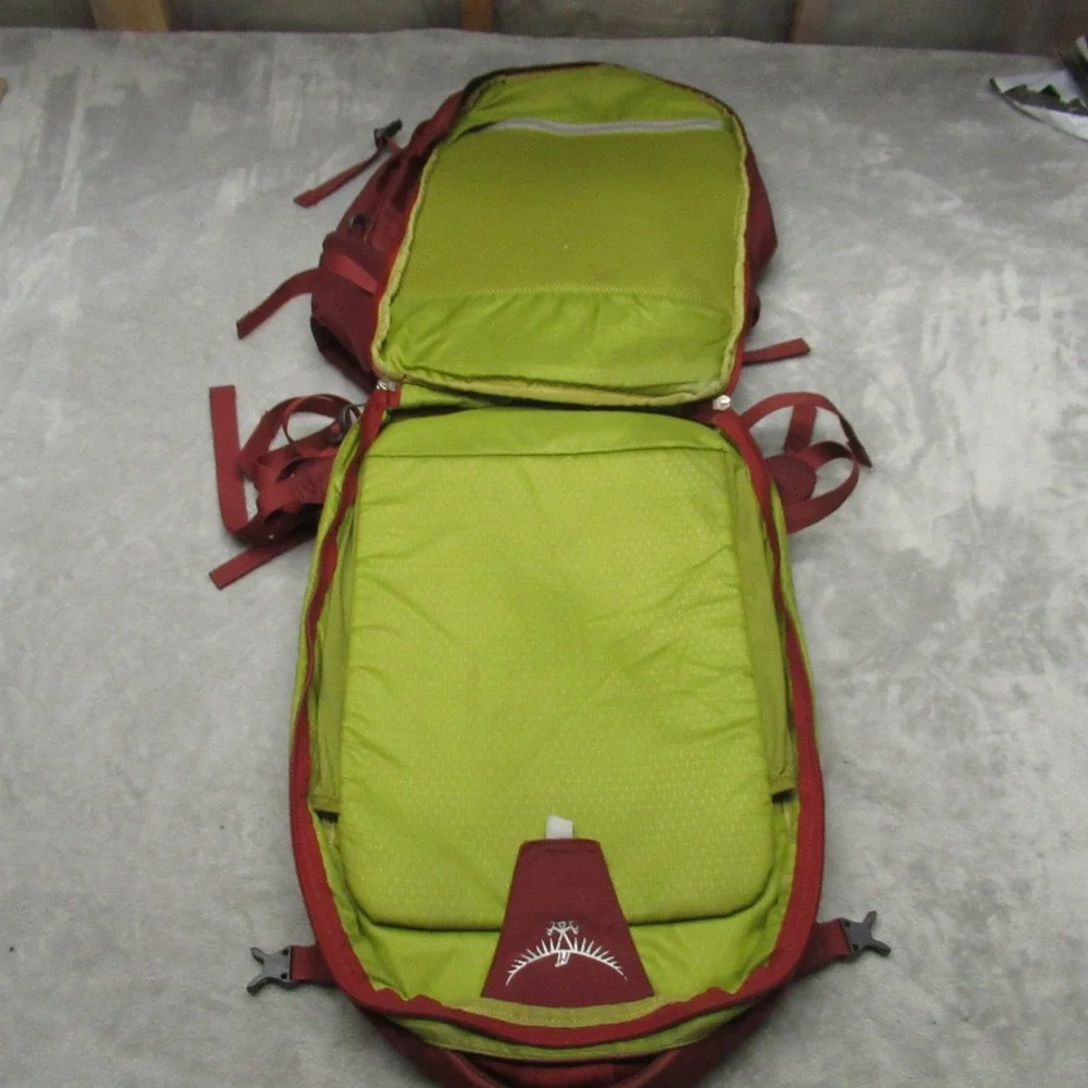 Osprey‎ Nebula Backpack Unisex One Size Red Hiking Daypack Outdoor Travel Bag